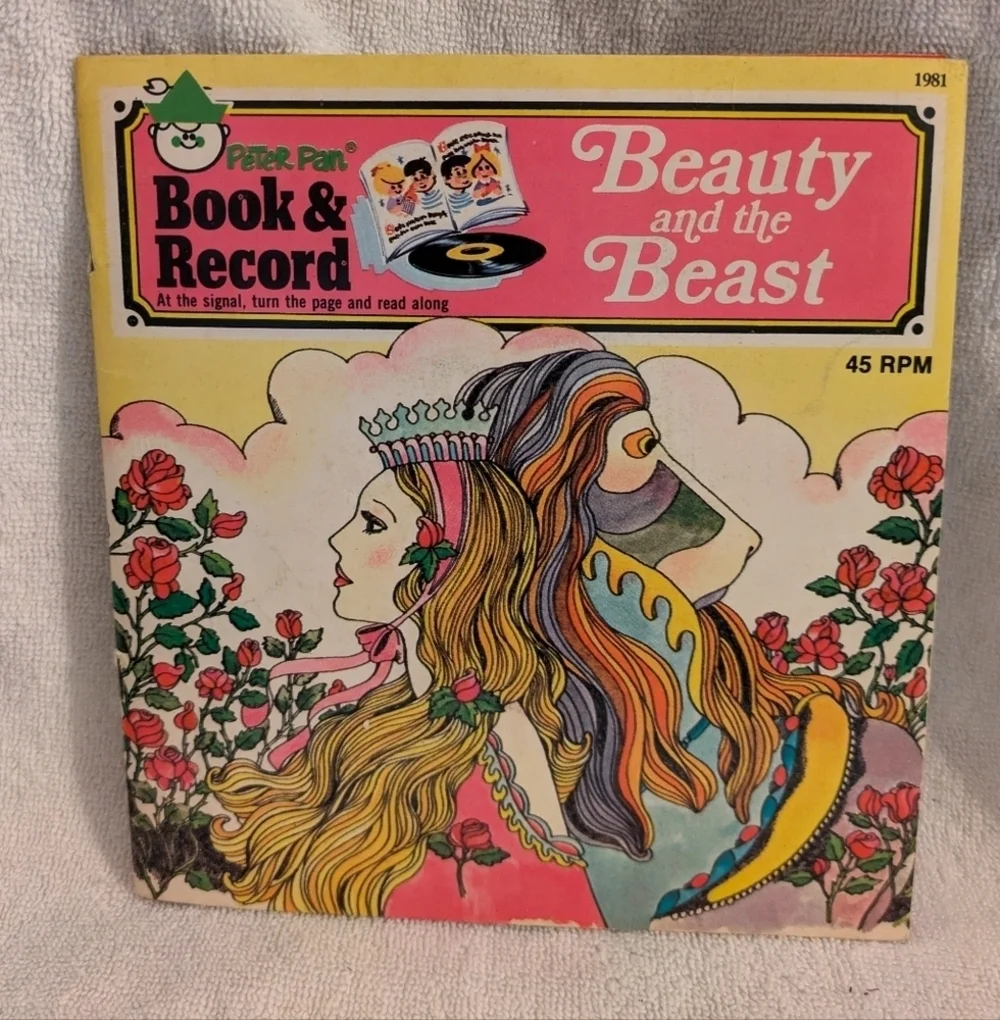 Peter Pan Beauty and the Beast Book & Record